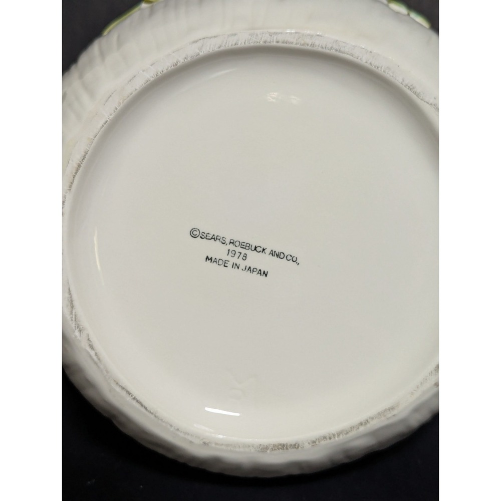Vintage Sears Roebuck and Company 1978 Merry Mushroom Large Canister and Lid 11" - Picture 9 of 16